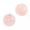 Earth's Jewel Semi-Precious 8mm Rose Quartz Natural Round Strung Bead
